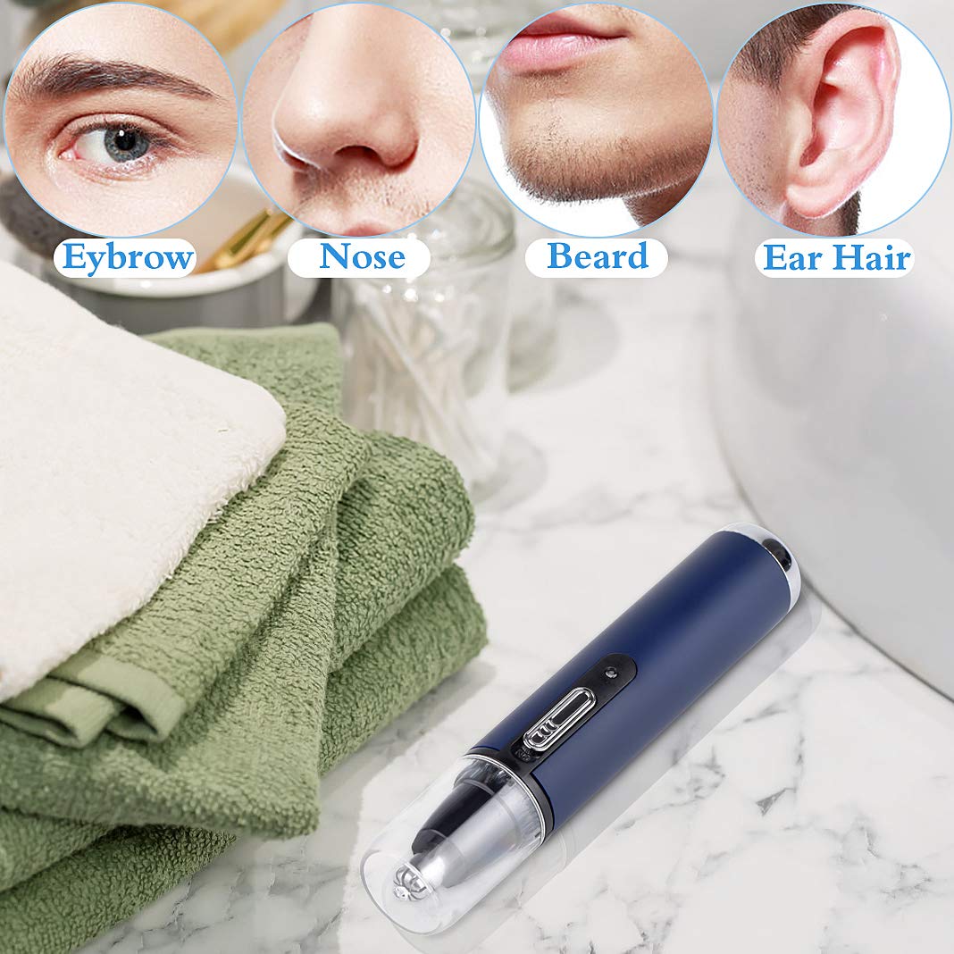 Trimmer recargable de cabello de nariz y oído para hombres